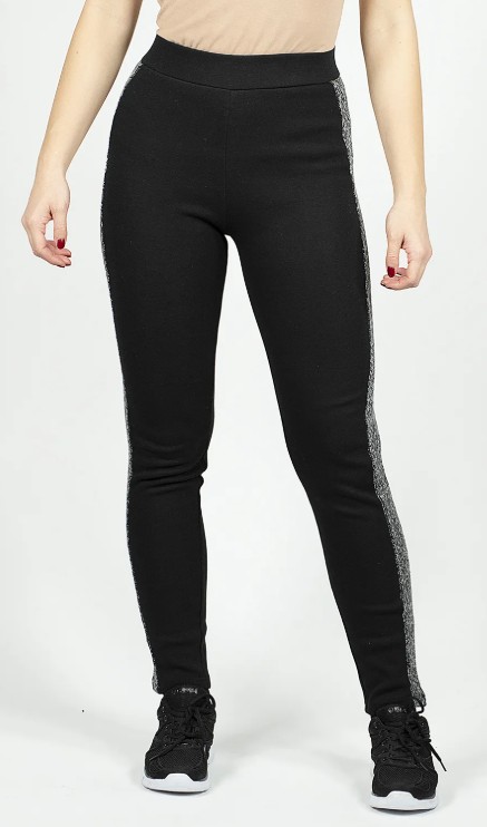 LEGGINGS CON RIGA SUI FIANCHI
