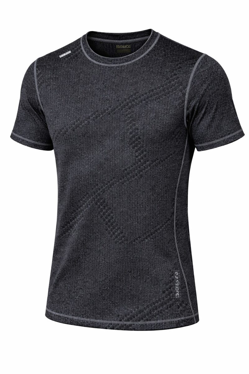 MAGLIA IN TESSUTO JAQUARD ELASTICIZZATO