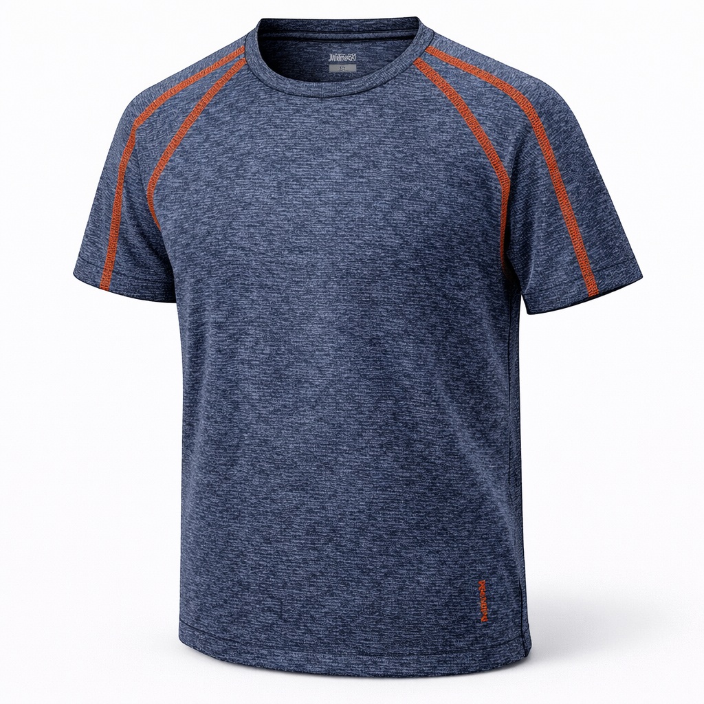 MAGLIA CON TESSUTO MELANGE