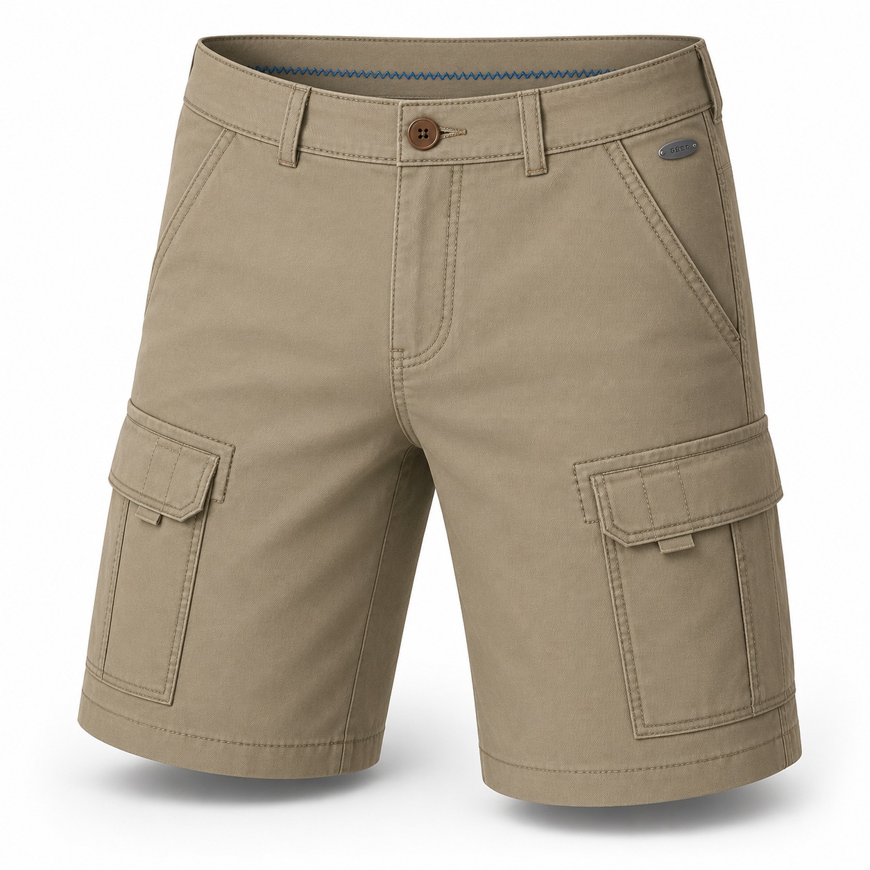 PANTALONE IN COTONE ELASTICIZZATO
