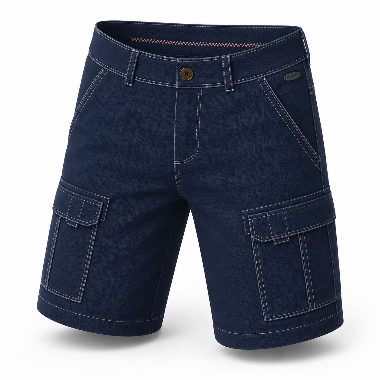 PANTALONE IN COTONE ELASTICIZZATO - immagine 2