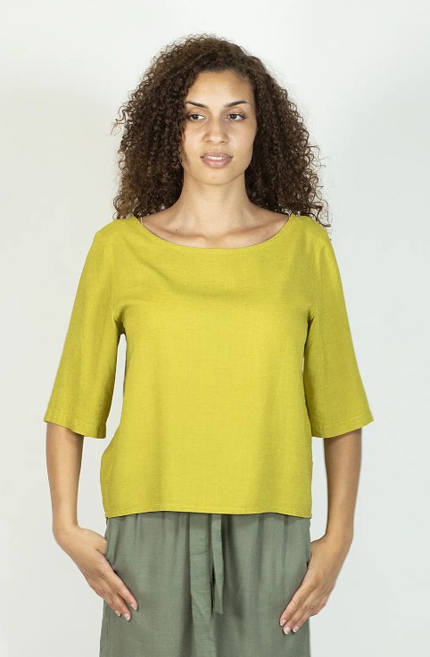 MAGLIA MISTO LINO