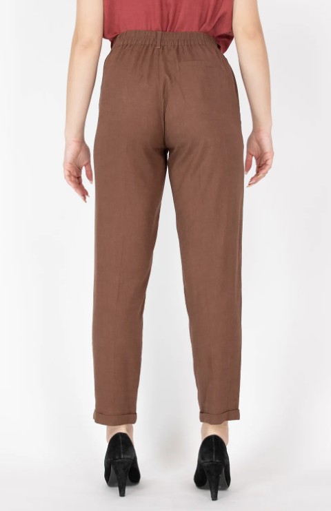 PANTALONE MISTO LINO - immagine 3