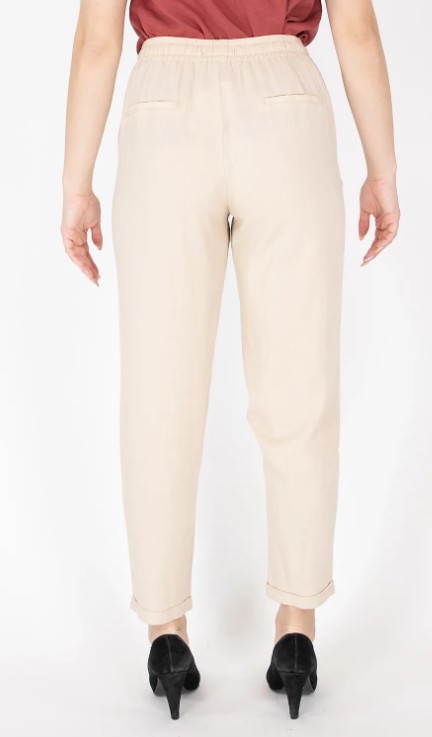PANTALONE MISTO VISCOSA LINO - immagine 3